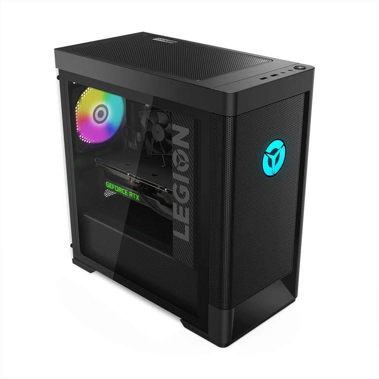 Lenovo Legion T5 Gen 7 – Gaming Computer/PC (Intel Core i5-12400F, 16 GB RAM, 1 TB SSD + 2 TB HDD, NVIDIA GeForce RTX 3060-12 GB (kein OS)
