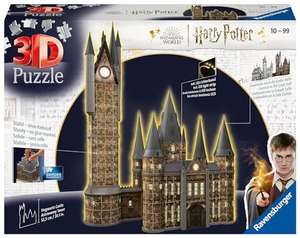 [Prime] Ravensburger 3D Puzzle 11551 - beleuchtetes Harry Potter Hogwarts Schloss - Astronomieturm - Night Edition (540 Teile)