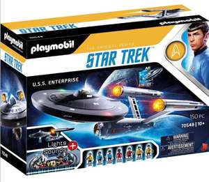 [Amazon/MediaMarkt] PLAYMOBIL Star Trek 70548 U.S.S. Enterprise NCC-1701, Mit AR-APP, Lichteffekten und Original-Sounds +Top+