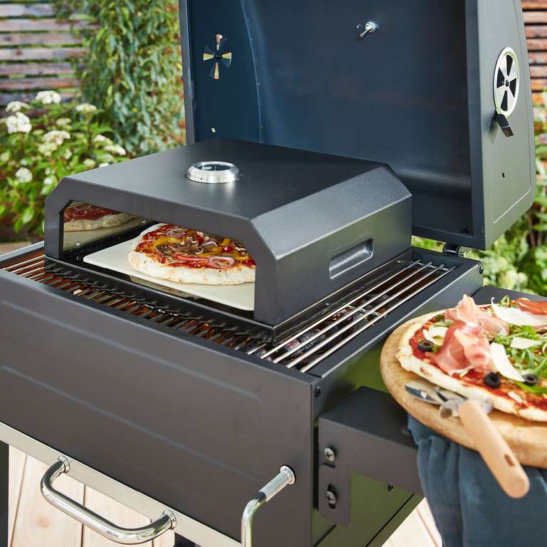 BBQ Pizzabox für Grill Maße: 35 x 40 x 15 cm - Aldi Süd - OFFLINE 39,99€