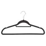 [Prime]Amazon Basics – Anzug-Kleiderbügel, beflockt, mit Krawattenbügel, roségoldfarbene Haken, 50 Stück