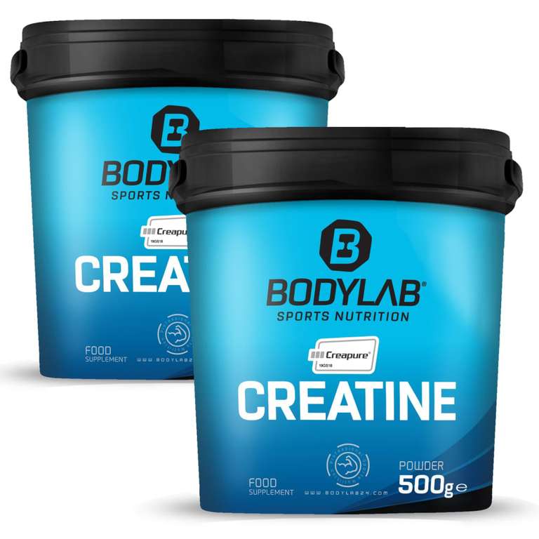 1kg Bodylab Creapure Creatin (2x 500g)
