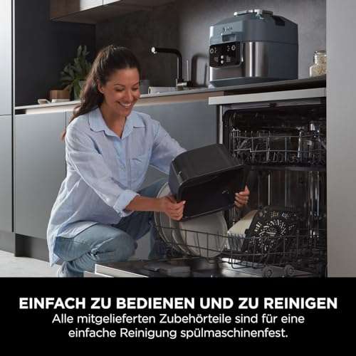 Ninja Deluxe Schwarz & Kupfer Edition 10-in-1 Speedi Rapid Cooking System & Heißluftfritteuse