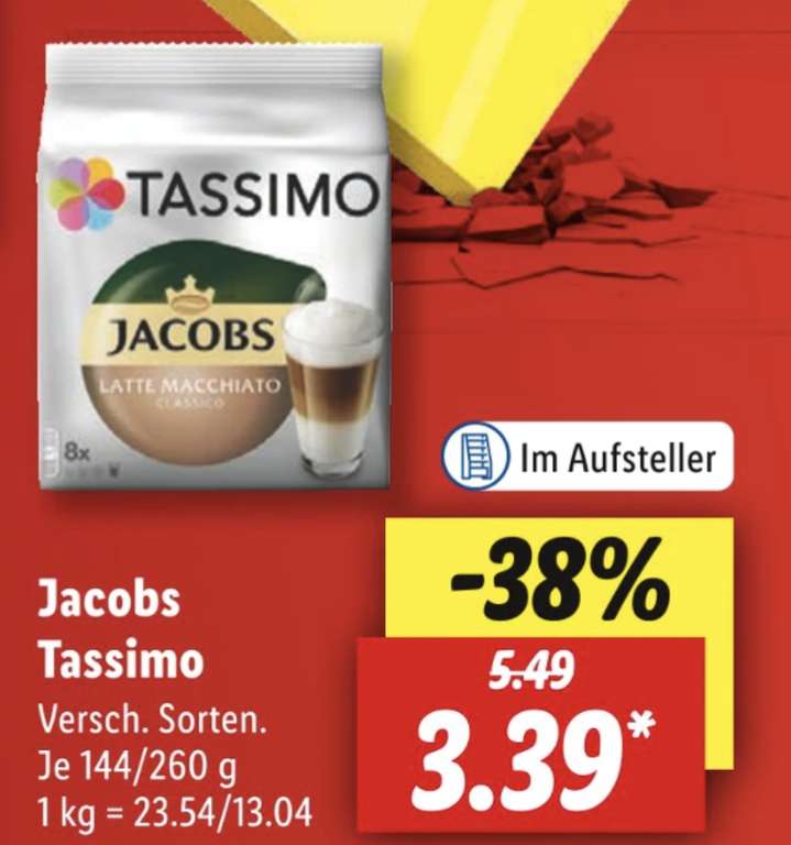 Jacobs Tassimo Kapseln
