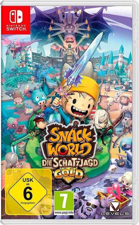 [Otto Lieferflat] Snack World: Die Schatzjagd - Gold Nintendo Switch