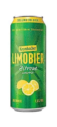 Krombacher Limobier Zitrone 0,5L Dose 24er Dosentray (Prime)