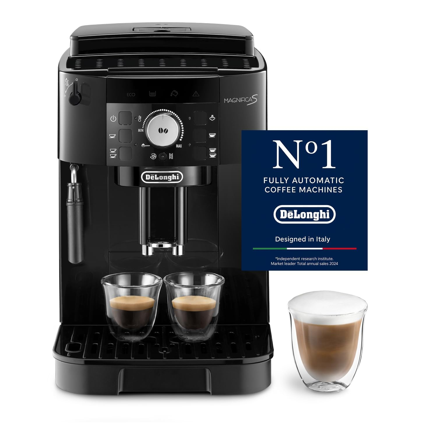 De'Longhi Magnifica S - Kaffeevollautomat 3 Funktionen Schwarz