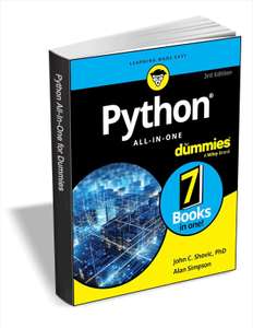 Python All-in-One For Dummies, 3rd Edition (March 2024) » gratis eBook | TradePub PDF engl. Freebie