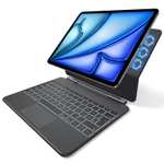 106° - OMOTON Tastaturhülle für iPad Air 13 Zoll mit Trackpad, QWERTZ, KC014 *PRIME*