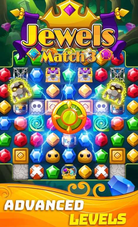 [Google PlayStore] Jewels Charm: Match 3 Game Pro