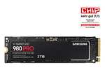 Samsung 980 PRO M.2 NVMe SSD (MZ-V8P2T0BW), 2 TB