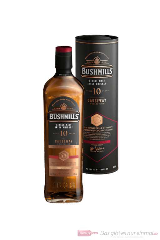 Bushmills 10 Causeway Collection Cognac Casks Whiskey 0,7l 46%