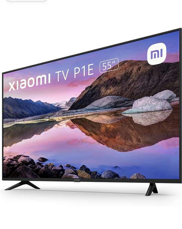 Xiaomi Smart TV P1E 55 Zoll (UHD, HDR 10, Triple Tuner, Android, Prime Video,Netflix,google assistant)