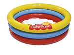 Bestway Fisher-Price Bällebad / Planschbecken "Safari" mit 25 Spielbällen (91 x 25 cm, In-/Outdoor, Wasserkapazität 88 Liter) ab 2 Jahren