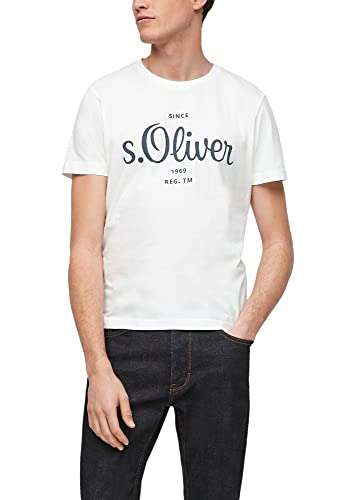 s.Oliver Herren T-Shirt Gr S bis XXL, 100% Baumwolle (Prime)