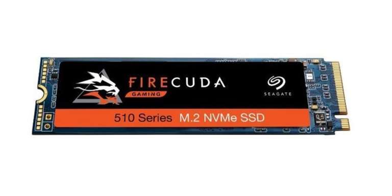 Seagate FireCuda 510 SSD, 1 TB, M.2 2280, PCIe 3.0 x4 3D TLC