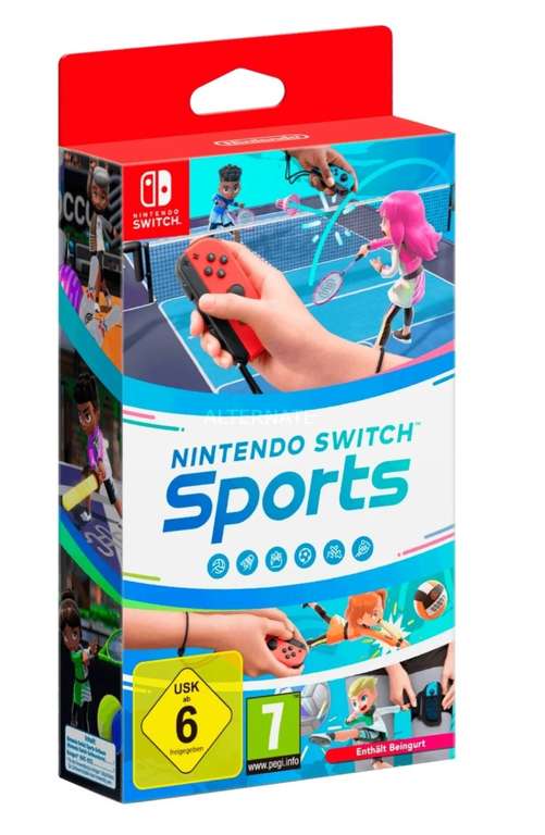 Tagesangebot Nintendo Switch Sports inkl. Beingurt (Vorbestellung)