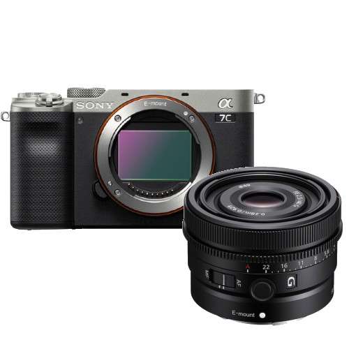 Sony Alpha 7C Systemkamera inkl. FE 40mm F2,5 G Objektiv exkl. 200€ Cashback = Endpreis von 1769€
