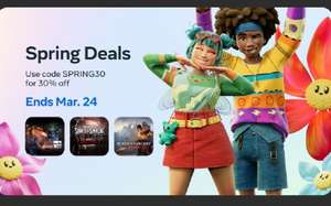 Meta Quest App Store 30% Rabatt Spring Sale