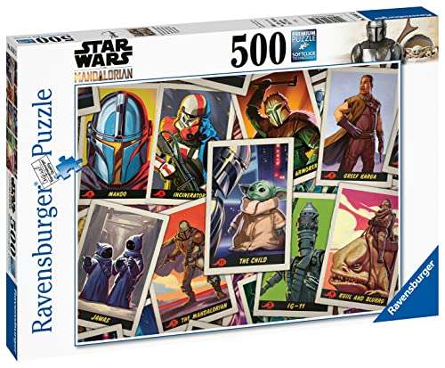 RAVENSBURGER Star Wars: Mandalorian Puzzle, 500 Teile ab 12 Jahre für 4€ (Prime/MM Abh) [16561]