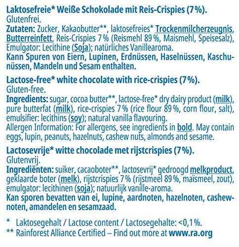 [PRIME/Sparabo] Sammeldeal frankonia CHOCOLAT laktosefrei & glutenfrei Schokolade, 100 g (mit 5 Sparabos für 1,18€)