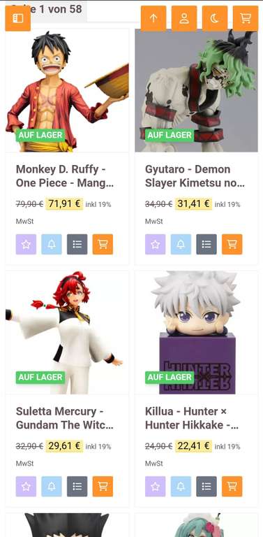 Figuya.com - Animefiguren im "Frohe Pfingsten"-Sale! ( 10% Rabatt auf alle Prizefiguren)