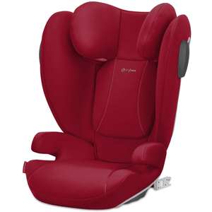 cybex SILVER Kindersitz Solution B2-fix Dynamic Red + Steel Grey Ab ca. 3 bis 12 Jahre; ab ca. 15 bis 36 kg