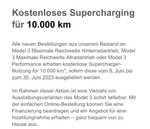 [Tesla Besitzer] 10.000 KM SUPERCHARGER KM @ TESLA MODEL 3 KAUF