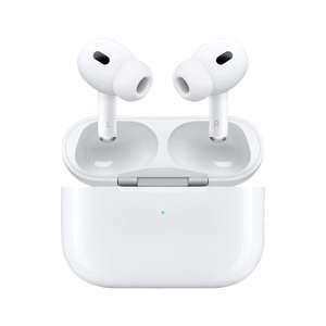 Apple AirPods Pro 2. Gen Kopfhörer USB C Bluetooth weiß für 229,90 - 10% Rabatt = 206,91 Euro (differenzbesteuert)