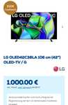 [Euronics Butzbach] - (eff. 899€) LG OLED42C38LA - 106 cm 42" OLED-TV C3 4K 120Hz G-Sync Freesync HDMI 2.1 Twin Triple-Tuner Gaming Monitor