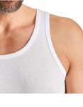 16er Pack - LeGiorgio - Feinripp Unterhemd für Herren, Stück ~ 2€ (Weiß, Gr. XL - 3XL, 100 % Baumwolle)