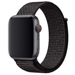 Apple Nike Sport Loop Armband für Apple Watch Series 1-8 / SE / Ultra - 41/44/45/49 mm - Schwarz