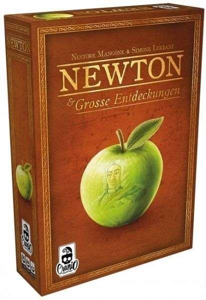 Newton & Große Entdeckungen | Brettspiel für 1 - 4 Personen ab 12 Jahren | ca. 90 Min. | inkl. Erweiterung | BGG: 7.9 / Komplexität: 3.20