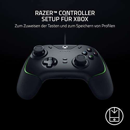 Razer Wolverine V2 - Kabelgebundener Gaming Controller für Xbox Series X/S + Xbox One + PC Schwarz/Weiß