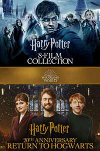 (iTunes) Harry Potter 8-Film Collection (4k HDR) + Harry Potter 20th Anniversary: Return to Hogwarts (KAUF STREAM)