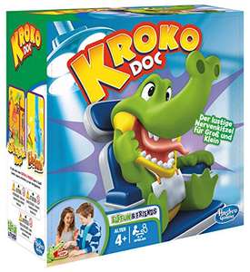(Prime) Hasbro Kroko Doc, Geschicklichkeitsspiel für Vorschulkinder, ab 4 Jahren