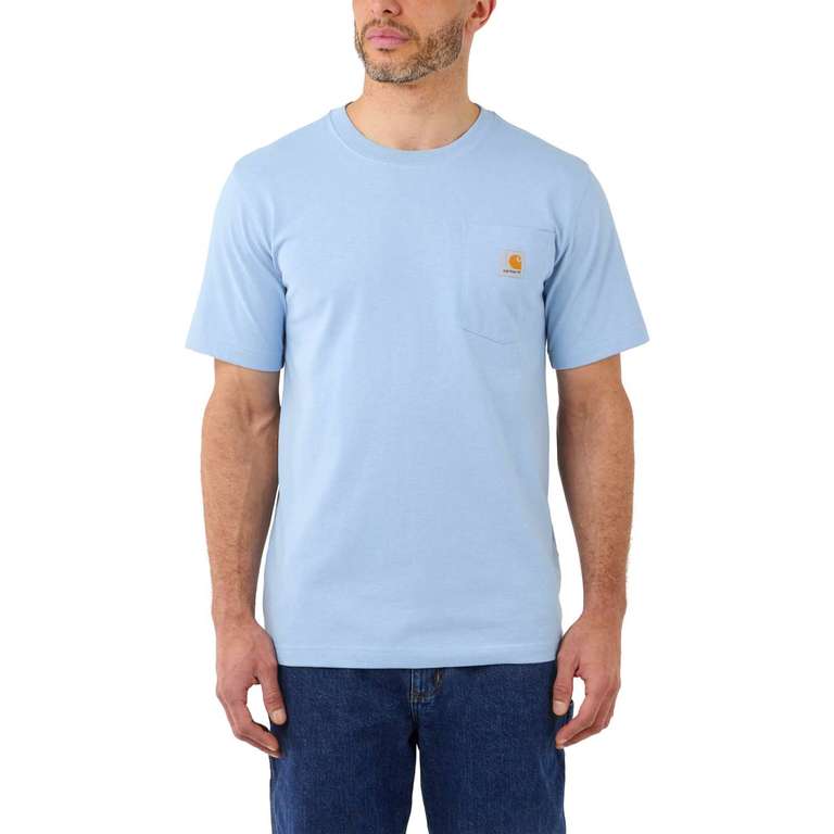 Carhartt Workwear Pocket Short-Sleeve T-Shirt, relaxed fit, heavyweight in 5 Farben Gr XS bis XXL für 11,50€ + 1€ Versand