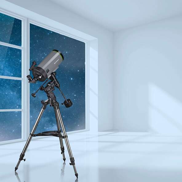 BRESSER Teleskop Space Explorer MC 127/1900 (entspr. Bresser Messier) - Maksutov Spiegelteleskop | Nachthimmel- u. Natur | Einsteiger