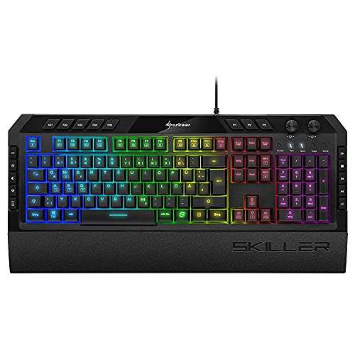 Sharkoon Skiller SGK5 | Gaming Keyboard | RGB Backlight Illumination | Gaming Software | Deutsches Layout - für 26,99€ (Amazon Prime)