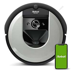 iRobot Roomba i7 (i7156) App-steuerbarer Saugroboter (Staubsauger Roboter), Zwei Gummibürsten, Lernt, kartiert dein Zuhause