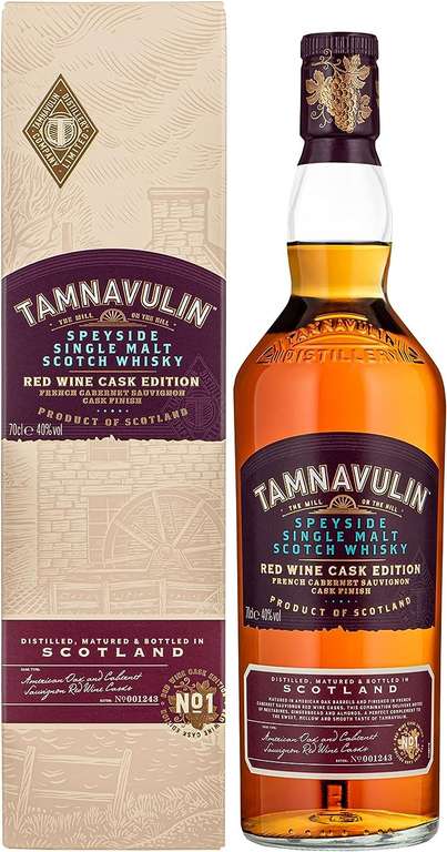 Tamnavulin Whisky French Cabernet Sauvignon Finish, 0,7l 40% Vol (Prime)