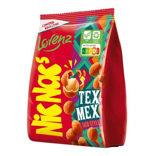 (prime) Lorenz Snack World NicNac's Tex Mex Taco Style, 14er Pack (14 x 110 g)