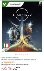 [Xbox] Starfield Disk Version Standard Edition Amazon Frankreich