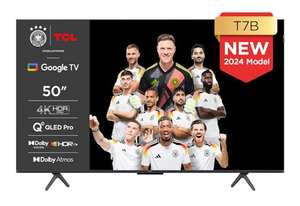 TCL 50T7B 50-Zoll QLED Pro Fernseher, 4K Ultra HD, HDR Pro
