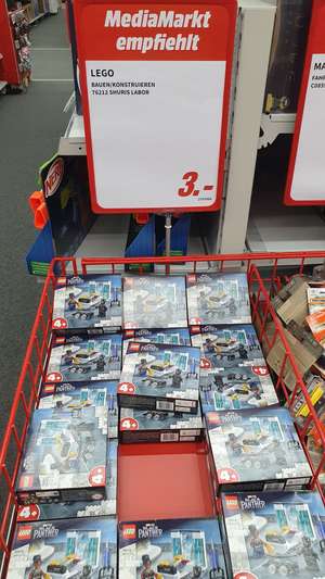 diverse Lego Sets Mediamarkt Goslar z.B.: LEGO Marvel Black Panther - Shuris Labor (76212)