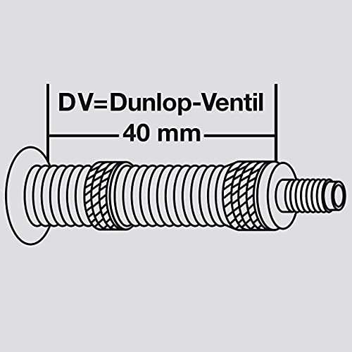 FISCHER Fahrradschlauch breit in 24 Zoll | ETRO-Norm: 40/57-507 | Dunlop Ventil (Prime)