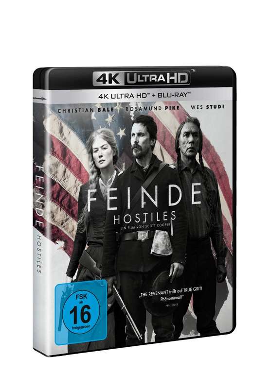 [Amazon Prime] Feinde – Hostiles (2017) - 4K Bluray + Bluray - IMDB 7,2 - Christian Bale