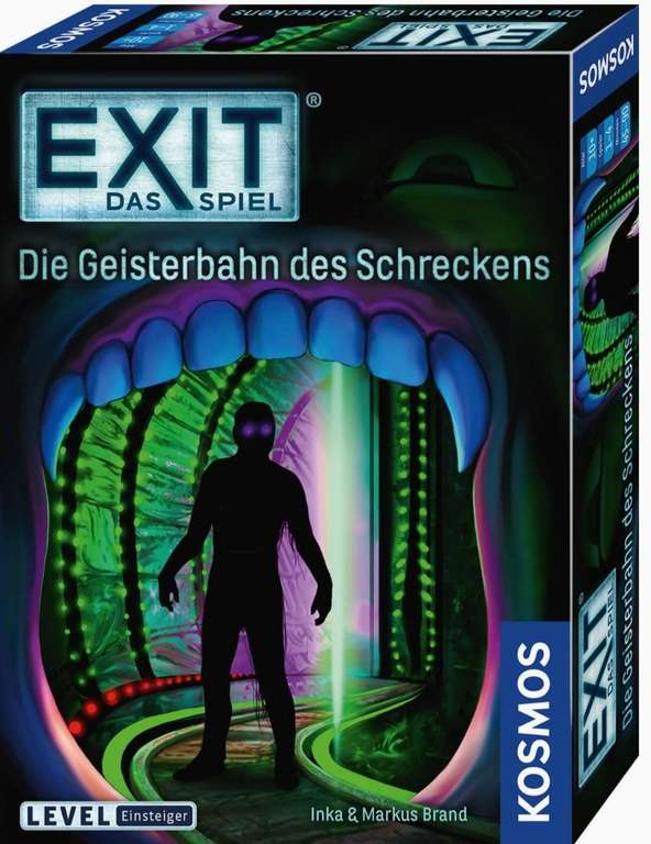 [Amazon Prime] KOSMOS 697907 EXIT- Das Spiel- Die Geisterbahn des Schreckens, Level: Einsteiger, Escape Room Spiel