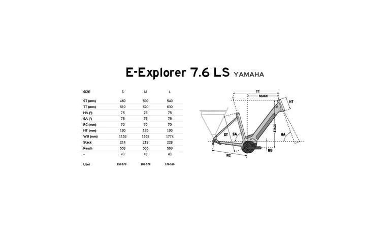 (Fahrrad XXL) Lapierre e-Explorer 7.6 LS - 630 Wh - 2022 - 27,5 Zoll