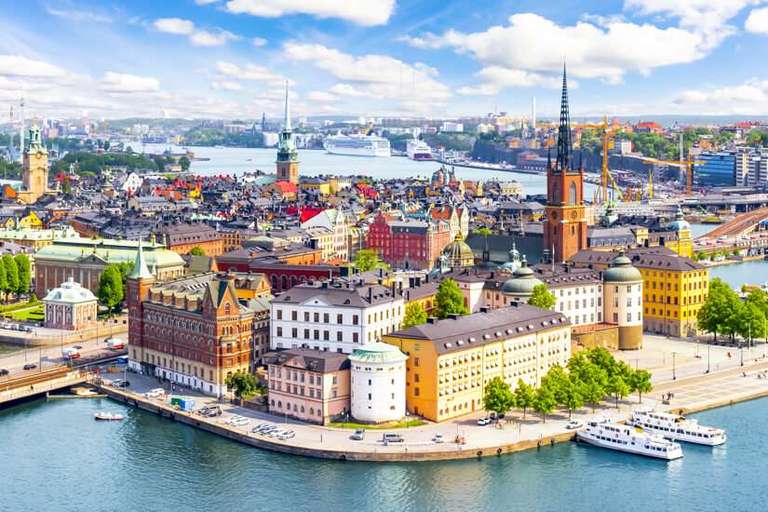 Stockholm (Schweden): Hin- und Rückflug von Köln ab 11,78€ im April